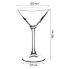 Бокал для мартини, коктейлей, на ножке, 215 мл, стекло, PASABAHCE "ЭНОТЕКА", 440061СЛ1 700569 - МСК «Форвард»