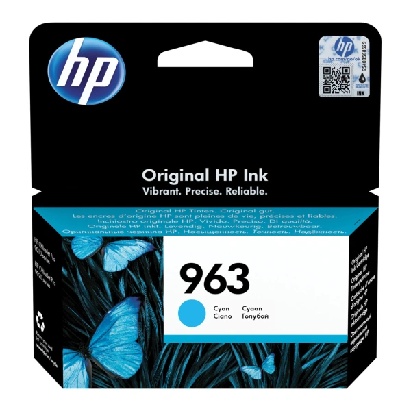 Картридж струйный HP (3JA23AE) для HP OfficeJet Pro 9010/9013/9020/9023, №963 голубой, рес. 700 стр. 363477 ПОД ЗАКАЗ 8 ДНЕЙ