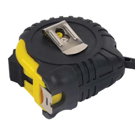 Рулетка измерительная 5 м х 19 мм, обрезиненный корпус, с фиксатором, RABBITEX (РАББИТЕКС) Standard, 671349 - МСК «Форвард»