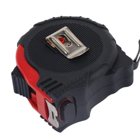 Рулетка измерительная 10 м х 25 мм, обрезиненный корпус, 3 фиксатора, RABBITEX (РАББИТЕКС) Professional, 671359 - МСК «Форвард»