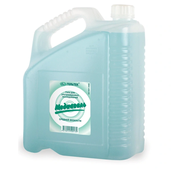 Гель для УЗИ 5кг ГЕЛЬТЕК МЕДИАГЕЛЬ средней вязкости, цветной, 630090