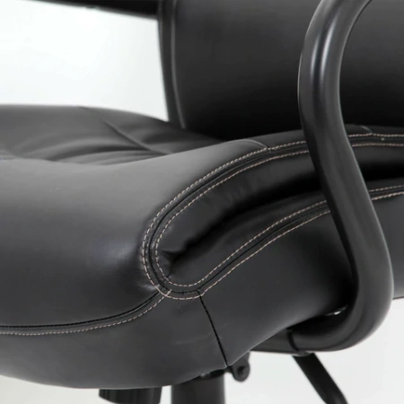 Кресло офисное BRABIX PREMIUM "Heavy Duty HD-004", НАГРУЗКА до 200 кг, экокожа, черное, 531942 - МСК «Форвард»