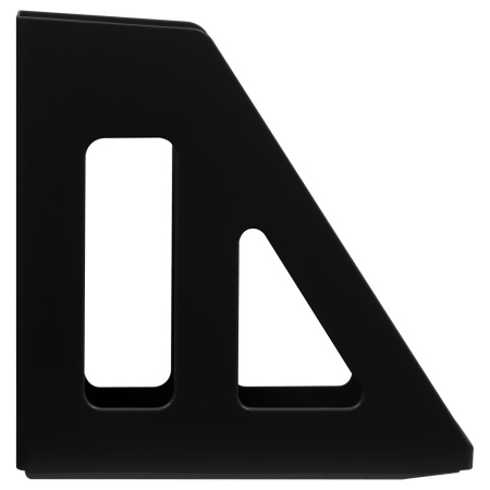 Лоток для бумаг вертикальный СТАММ "Актив", черный, ширина 70мм ЛТВ-31096 351496 - МСК «Форвард»