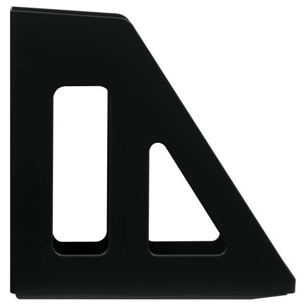 Лоток для бумаг вертикальный СТАММ "Актив", черный, ширина 70мм ЛТВ-31096 351496 - МСК «Форвард»