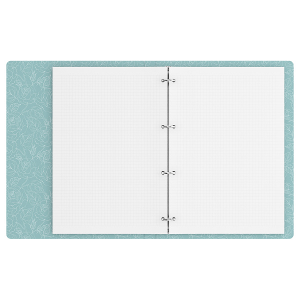 Тетрадь на кольцах А4, 120л., BG "Розы", картон, матовая ламинация 382717 - МСК «Форвард»