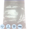 Пакет с замком zip-lock ПВД 12x17 см 60 мкм (100 штук) 1388946 - МСК «Форвард»