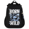 Ранец Berlingo Expert "Born to be WILD" 38*29*16см, 2 отделения, 2 кармана, анатомическая спинка RU-EX-1249 389434 - МСК «Форвард»
