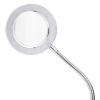Лупа настольная на прищепке с LED-ПОДСВЕТКОЙ, диаметр 75 мм, увеличение 3, BRAUBERG, 455931 - МСК «Форвард»