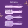 Расческа для волос НАБОР 4 шт + щетка для чистки В ПОДАРОК MONTE VITA (МОНТЕ ВИТА), 457437 - МСК «Форвард»