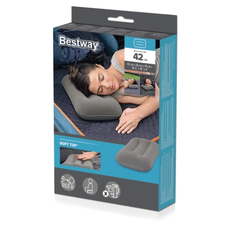 Надувная подушка 42х26х10 см, АССОРТИ, BESTWAY, 67121 680170 - МСК «Форвард»