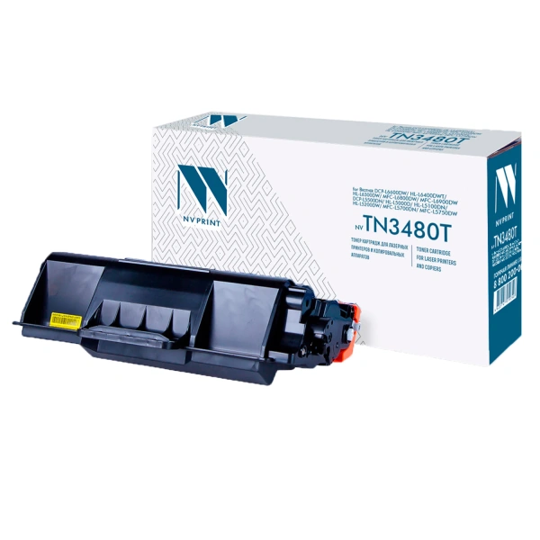 Картридж лазерный NV PRINT (NV-TN3480) для BROTHER HL-L5000D/L5100DN/L5200DW, ресурс 8000 стр. 363251