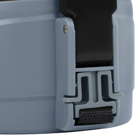 Термос классический, нержавеющая сталь 2 л, черно-серый, 2 кружки, ручка + ремешок, TAIGARU (ТАЙГАРУ), 608818 - МСК «Форвард»