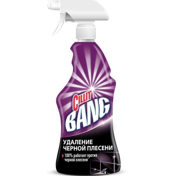 Чистящее средство 750мл CILLIT BANG "Удаление черной плесени", для ванной и кухни, распылитель,90199 607517 цена месяца!
