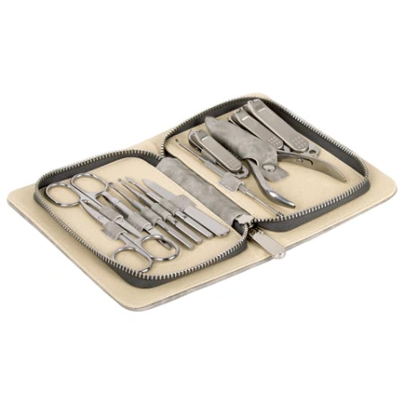 Премиальный набор для маникюра и педикюра 12 в 1 в пенале, PREMIUM, MONTE VITA (МОНТЕ ВИТА), 609495 - МСК «Форвард»