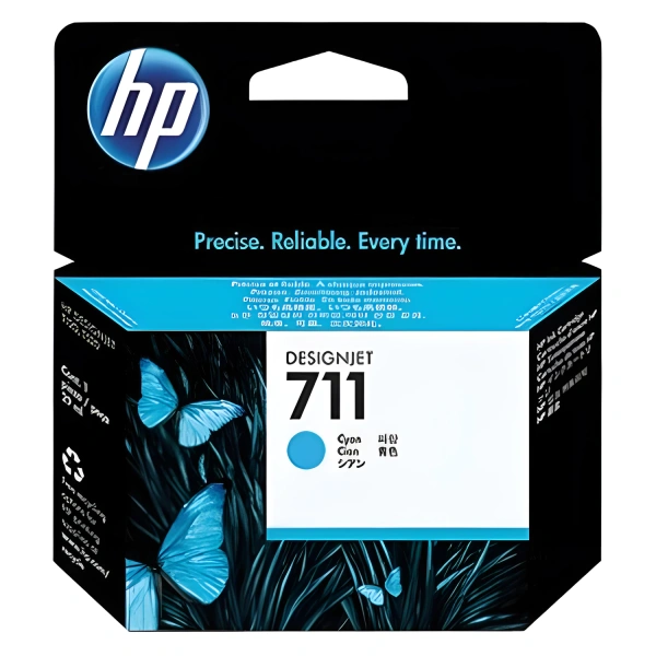 Картридж струйный для плоттера HP (CZ130A) DesignJet T120/T520, №711, голубой, ориг. CZ130A 361142 под заказ 8 дней