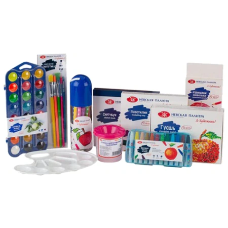 Набор для творчества "Я - художник!", 10 предметов, Невская Палитра, 238411707 666047 - МСК «Форвард»