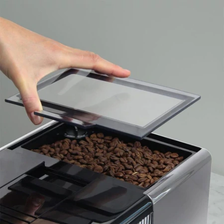 Кофемашина KAFFIT A5, 1400 Вт, объем 1,3 л, емкость для зерен 200 г, автокапучинатор, белая, A5 White 456544 - МСК «Форвард»