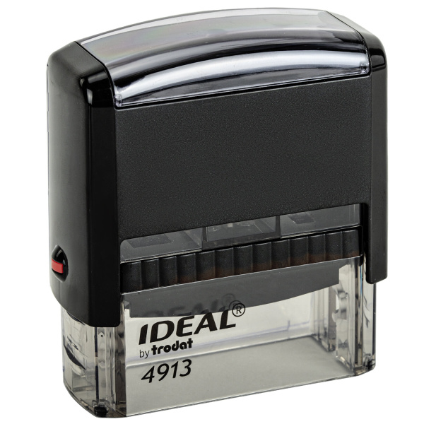 Оснастка для штампа, размер оттиска 58х22мм синий, TRODAT IDEAL 4913 P2,подушка в комплекте, 236844