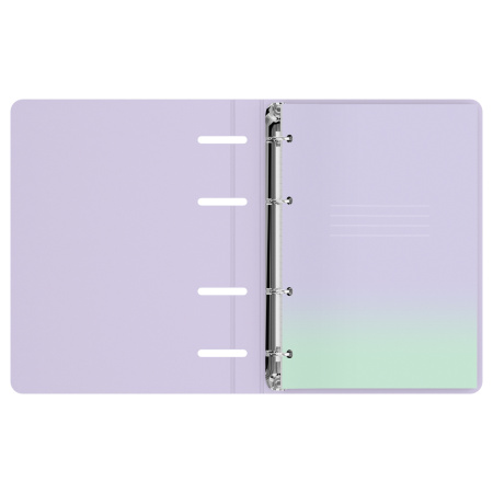 Тетрадь на кольцах А5, 120л., BG "Мягкость", картон, софт-тач ламинация 382718 - МСК «Форвард»