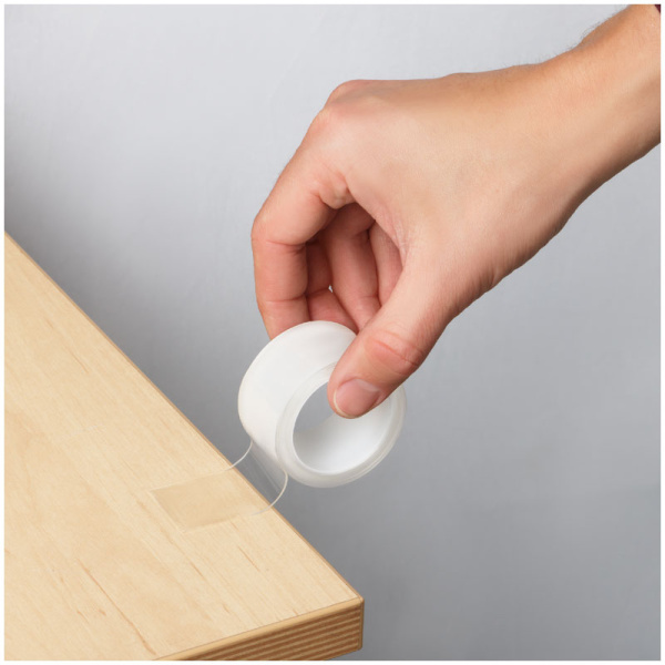 Клей-лента двусторонняя многоразовая OfficeSpace, 30мм*1мм*1м КЛДм-41724 328921 - МСК «Форвард»