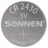 Батарейка литиевая SONNEN Lithium CR2430 "таблетка, дисковая, кнопочная" 1 шт., блистер, 455600 - МСК «Форвард»