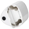 Точилка электрическая BRAUBERG DUAL (для 2 диаметров карандашей!), 4 батарейки АА, белая, 270580 - МСК «Форвард»