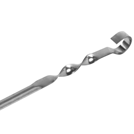 НАБОР угловых шампуров 6 шт. размер 450х10х1 мм, ЧЕХОЛ ДЛЯ ХРАНЕНИЯ В КОМПЛЕКТЕ, нержавеющая сталь, 701733 - МСК «Форвард»