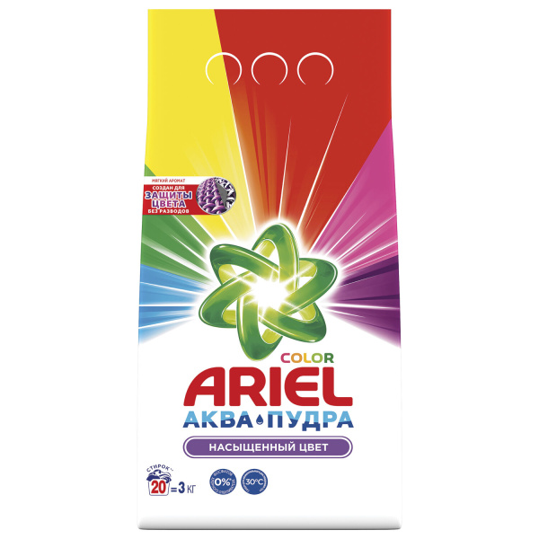 Стиральный порошок автомат 12кг ARIEL (Ариэль) Color, 8001841053295  606540