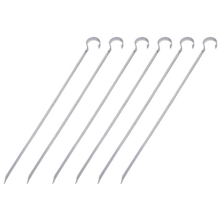 Мангал сборный размер 350х240х350 мм + 6 шампуров в плёнке длина 330 мм, в плёнке, 701724 - МСК «Форвард»