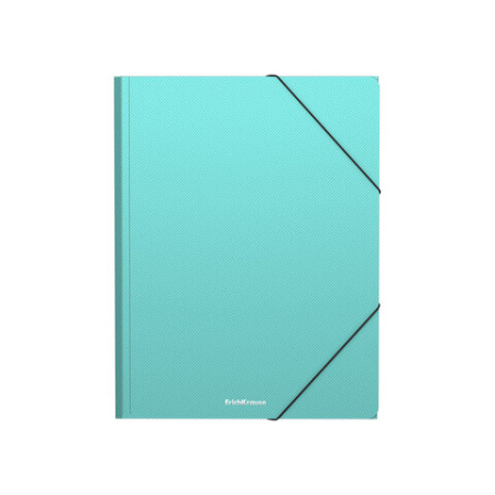 Папка на резинках ERICH KRAUSE "Diagonal Pastel", до 300 листов, ассорти, 600 мкм, 50400 272939 - МСК «Форвард»