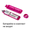 Ластик электрический BRAUBERG "JET", питание от 2 батареек ААА, 8 сменных ластиков, розовый, 229617 - МСК «Форвард»