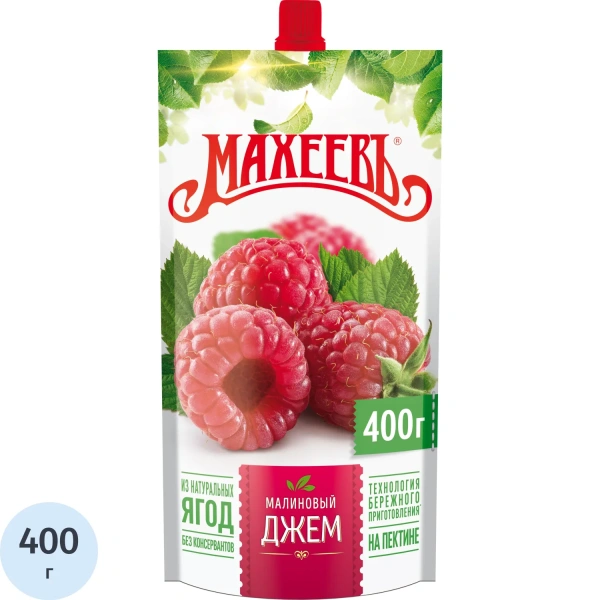 Джем Махеевъ малина 400 г 00-00002492 2548777 под заказ 8 дней