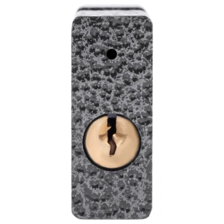 Замок навесной чугунный 80 мм "Гаражный" с полимерным покрытием, 3 ключа, RABBITEX (РАББИТЕКС), 671302 - МСК «Форвард»