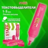 Текстовыделитель STAFF "EVERYDAY HL-720", РОЗОВЫЙ, линия 1-5 мм, скошенный наконечник, 152554 - МСК «Форвард»