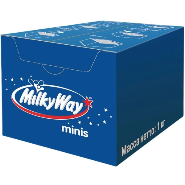 Шоколадный батончик Milky Way minis 1 кг 832968 - МСК «Форвард»