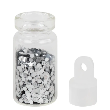 Блестки для декора НАБОР 24 вида по 2 грамма, в стеклянных тубах, ОСТРОВ СОКРОВИЩ, 665680 - МСК «Форвард»