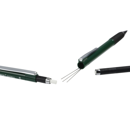 Карандаш механический Faber-Castell "Grip 1345" 0,5мм, B, грип, с ласт., автоподача грифеля, зеленый 134563 289764 - МСК «Форвард»