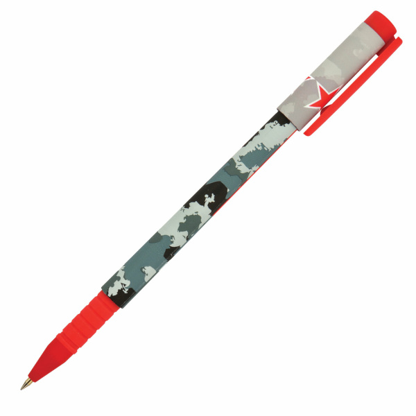 Ручка шариковая BRUNO VISCONTI FunWrite, СИНЯЯ, Military blue, узел 0,5мм,линия 0,3мм,20-0212/17 143595