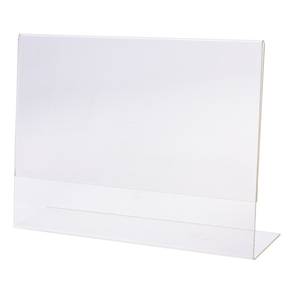 Подставка настольная для рекл.материалов ГОРИЗОНТАЛЬНАЯ (297х210мм), А4, односторон, BRAUBERG,290419