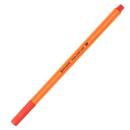 Ручки капиллярные (линеры) 25 ЦВЕТОВ, BRAUBERG "FINE 040", шестигранные, линия 0,4 мм, 144145 - МСК «Форвард»
