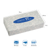 Салфетки косметические OfficeClean, 2-слойные, 20*20см, в картонном боксе, белые, 100шт 279679 - МСК «Форвард»