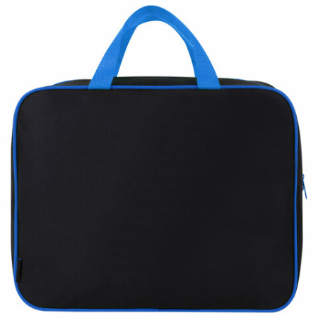 Папка на молнии с ручками BRAUBERG А4, 1 отделение, полиэстер, 80 мм, "Digital lava", 272182 - МСК «Форвард»