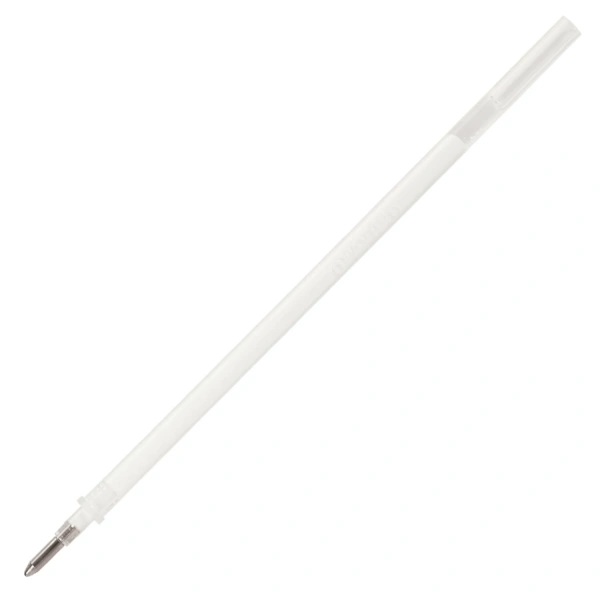 Стержень гелевый BRAUBERG White, 130мм, БЕЛЫЙ, евронаконечник, узел 1мм, линия 0,5мм, 170378