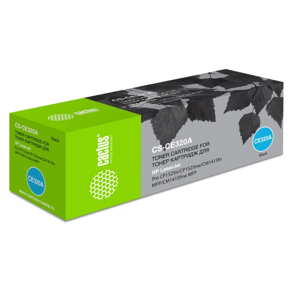 Картридж лазерный CACTUS (CS-CE320A) для HP LaserJet M1415FN/FNW/CP1525N, черный, ресурс 2000 стр 362059