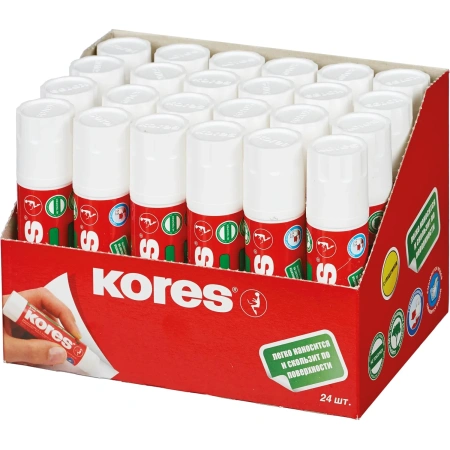 Клей-карандаш Kores 20 г 12203 17152 - МСК «Форвард»