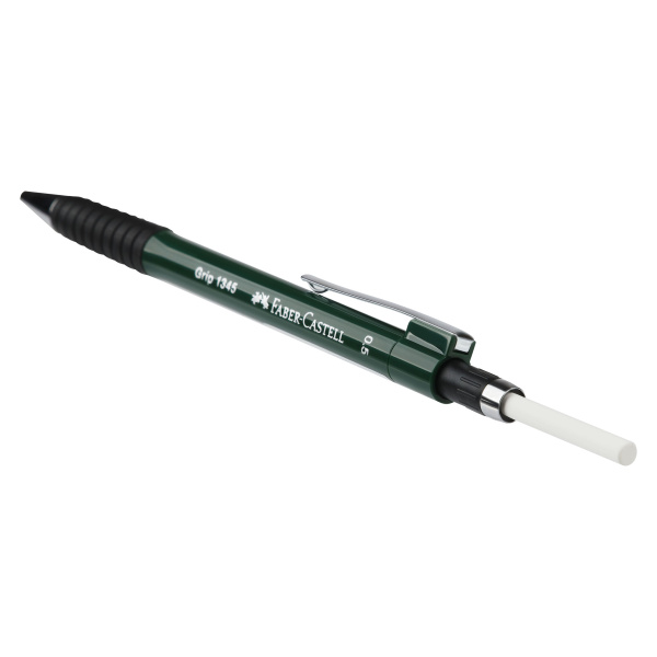 Карандаш механический Faber-Castell "Grip 1345" 0,5мм, B, грип, с ласт., автоподача грифеля, зеленый 134563 289764 - МСК «Форвард»
