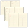 Ежедневник в наборе с ручкой А5, 144x210 мм, BRAUBERG "Style" под кожу, 160 листов, синий, 116862 - МСК «Форвард»
