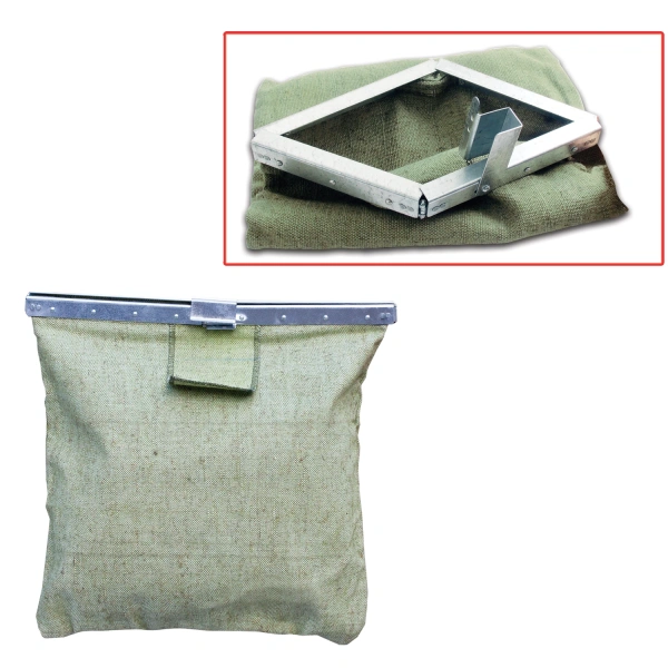 Сумка инкассаторская 400х400мм (брезент)  600790
