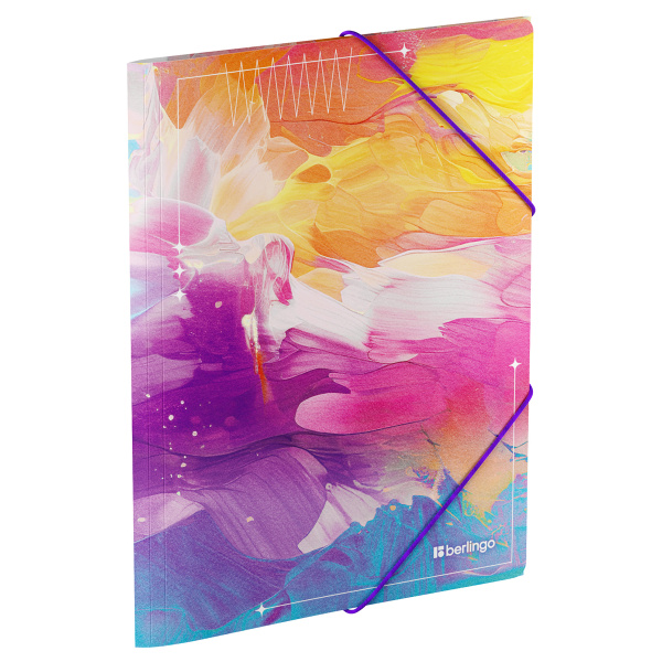 Папка на резинке Berlingo "Collision XS" А4, 600мкм, с рисунком FB4_A4S19 369306 - МСК «Форвард»