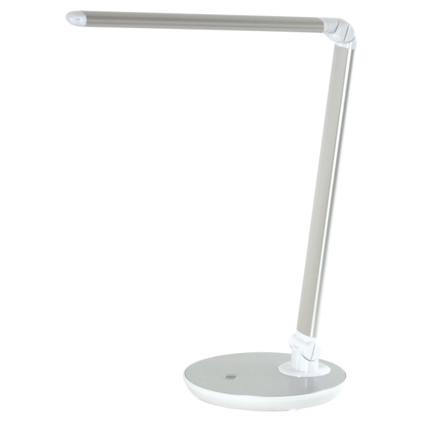 Настольная лампа светильник SONNEN PH-3609, подставка, LED, 9 Вт, метал, серый, 236688